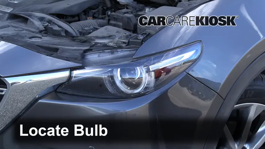 2018 Mazda CX-9 Signature 2.5L 4 Cyl. Turbo Lights Daytime Running Light (replace bulb)